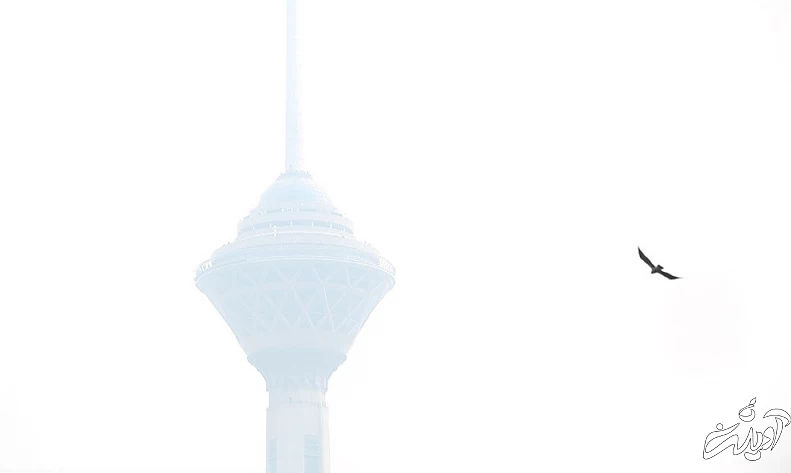 (تصاویر) شرایط ناسالم هوای تهران